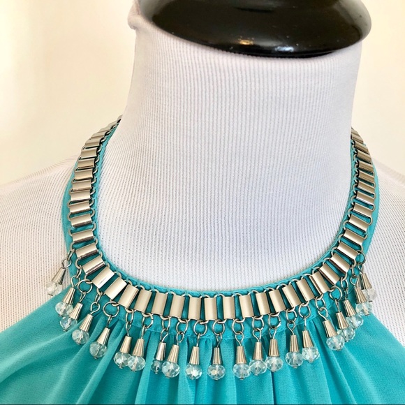 Laundry by Shelli Segal Embellished Chiffon Gown - Picture 5 of 8